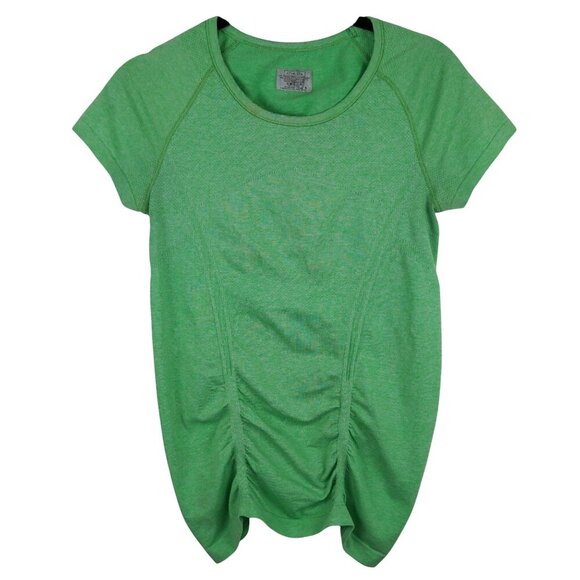 Athleta Green Ruched Performance Top‎ Size S - Picture 1 of 10
